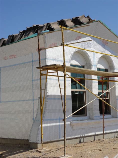 stucco over exterior insulation